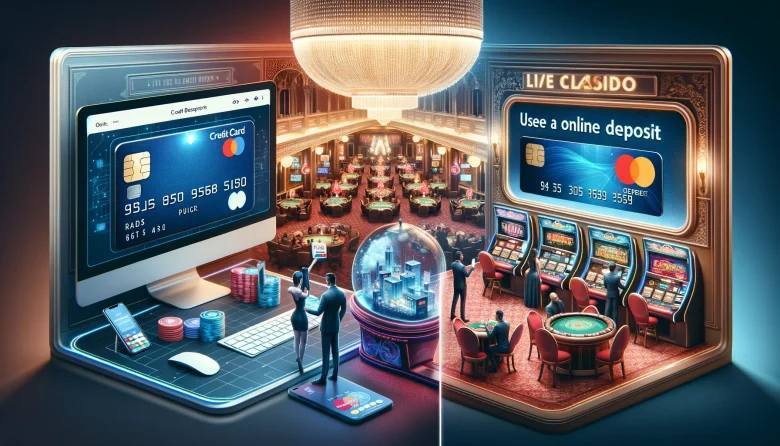 ライブカジノハウスのクレジットカード入金の基本情報