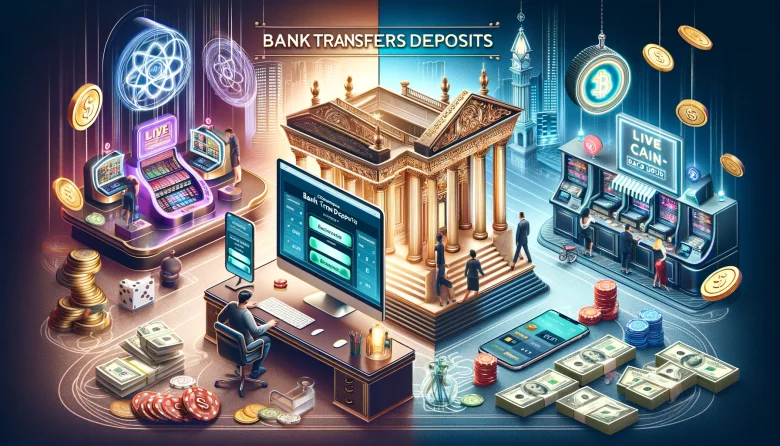ライブカジノハウスの銀行振込入金の基本情報