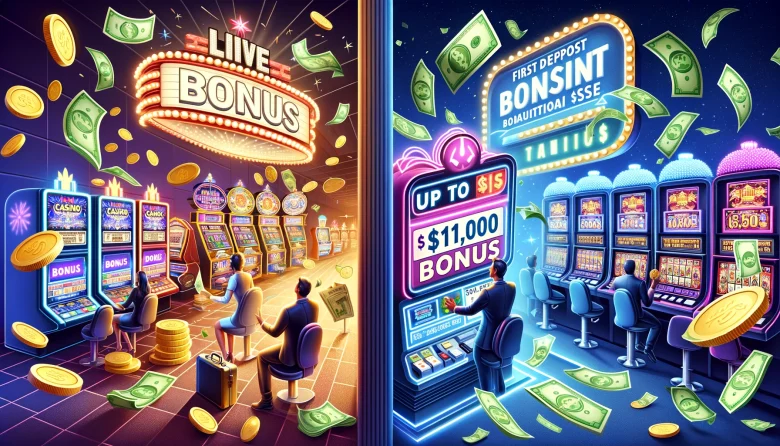 ライブカジノハウスは最高1千ドルの初回入金ボーナスあり